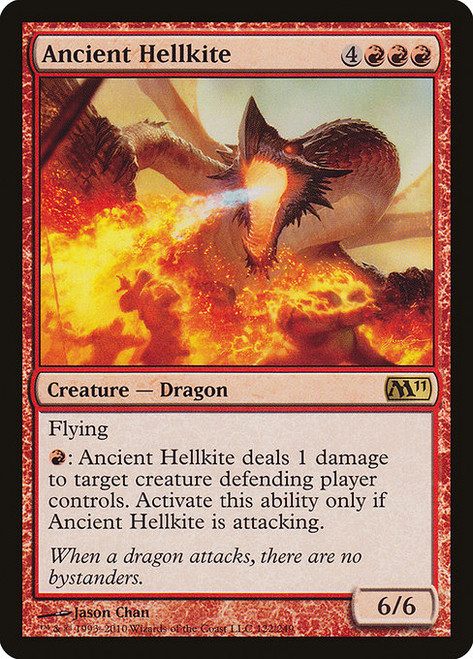 Ancient Hellkite (M11) (Foil) (#122)