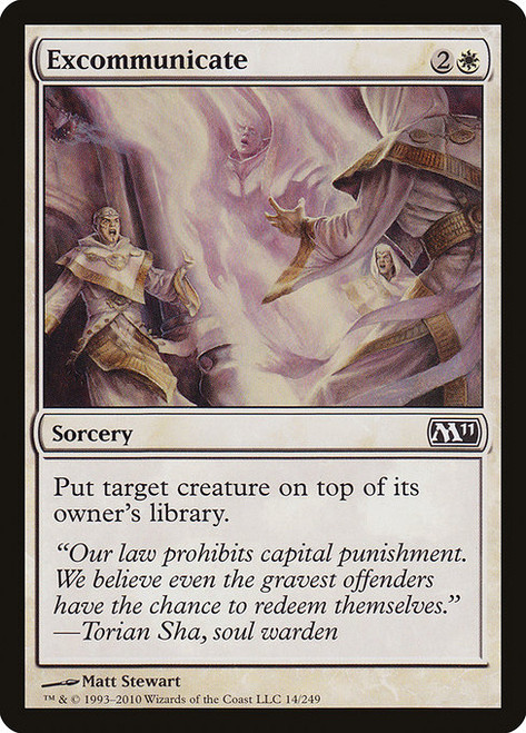 Excommunicate (M11) (Foil) (#14)