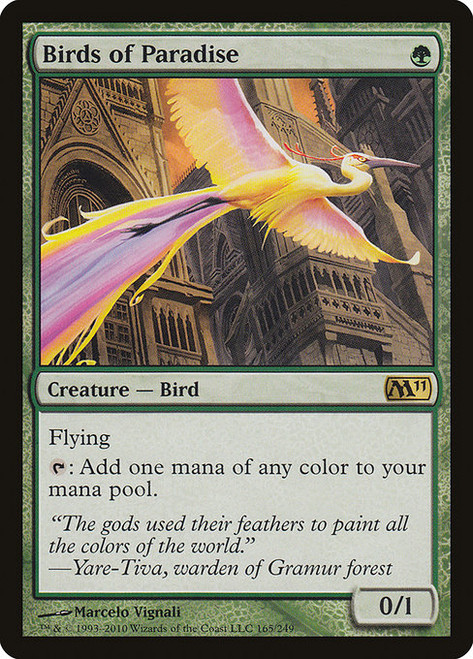 Birds of Paradise (M11) (Foil) (#165)