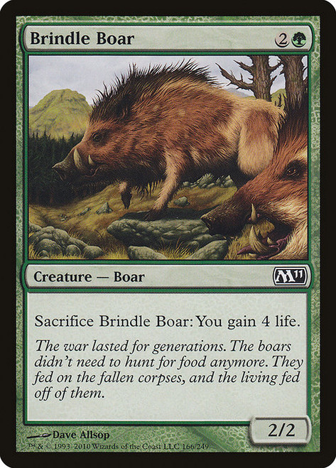Brindle Boar (M11) (Foil) (#166)