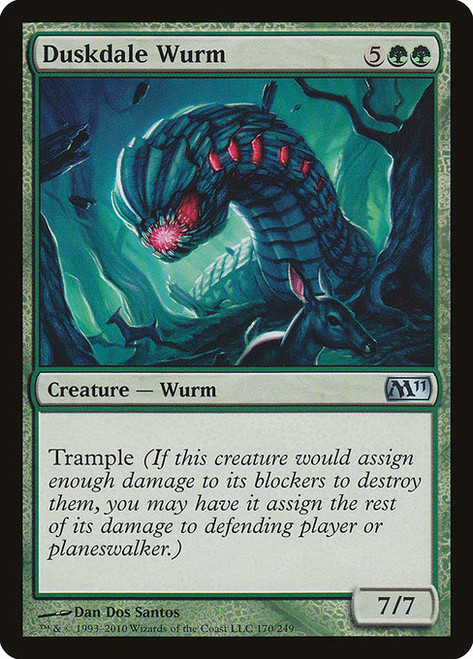 Duskdale Wurm (M11) (Foil) (#170)