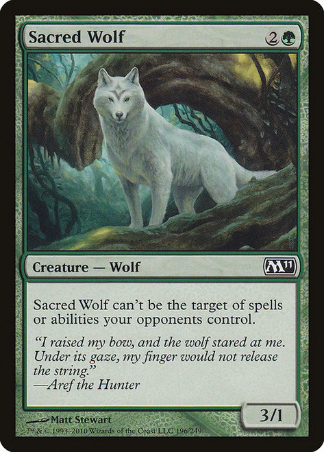Sacred Wolf (M11) (Foil) (#196)