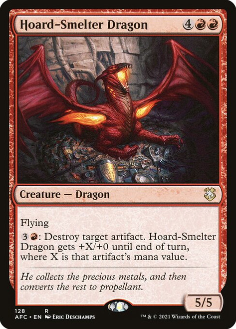 Hoard-Smelter Dragon (AFC) (#128)