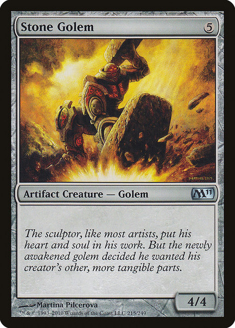 Stone Golem (M11) (Foil) (#215)