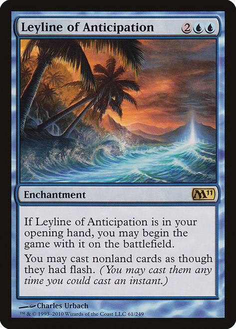 Leyline of Anticipation (M11) (Foil) (#61)