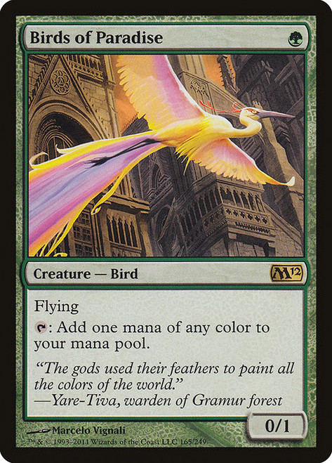 Birds of Paradise (M12) (Foil) (#165)
