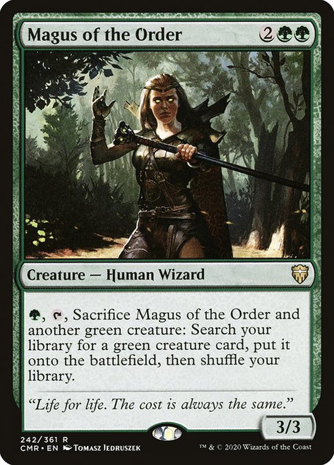 Magus of the Order (CMR) (Foil) (#242) Magus of the Order (CMR) (Foil) (#242)