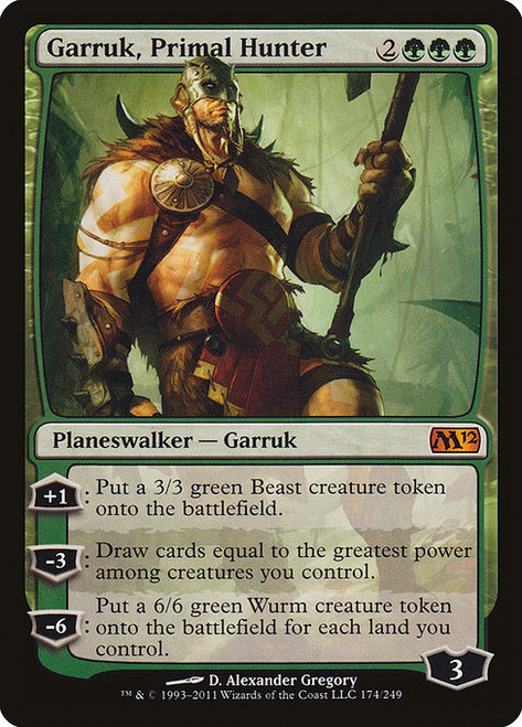 Garruk, Primal Hunter (M12) (Foil) (#174)