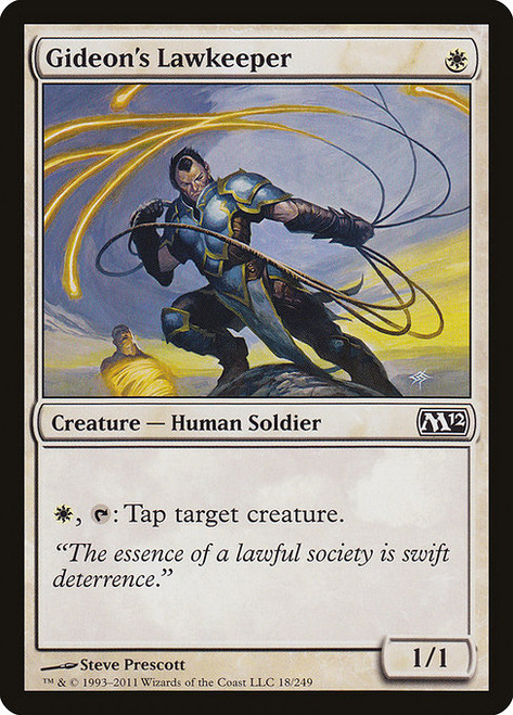 Gideon's Lawkeeper (M12) (Foil) (#18)