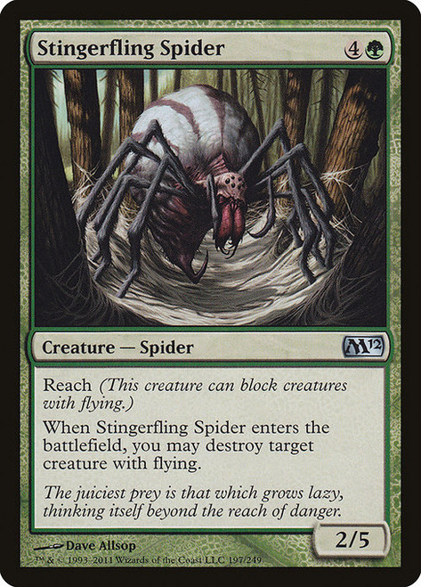 Stingerfling Spider (M12) (Foil) (#197)
