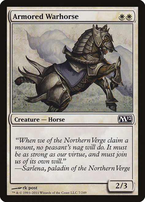 Armored Warhorse (M12) (Foil) (#7)