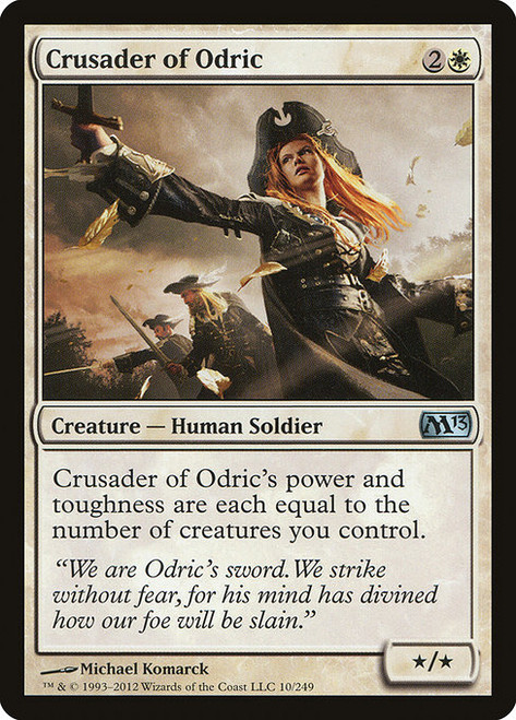Crusader of Odric (M13) (Foil) (#10)