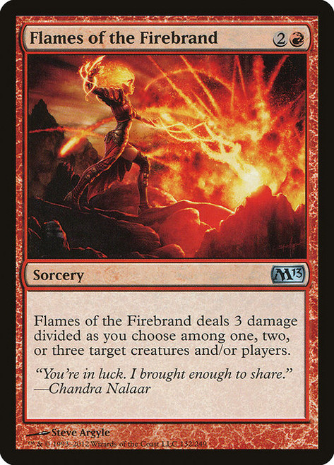 Flames of the Firebrand (M13) (Foil) (#132)