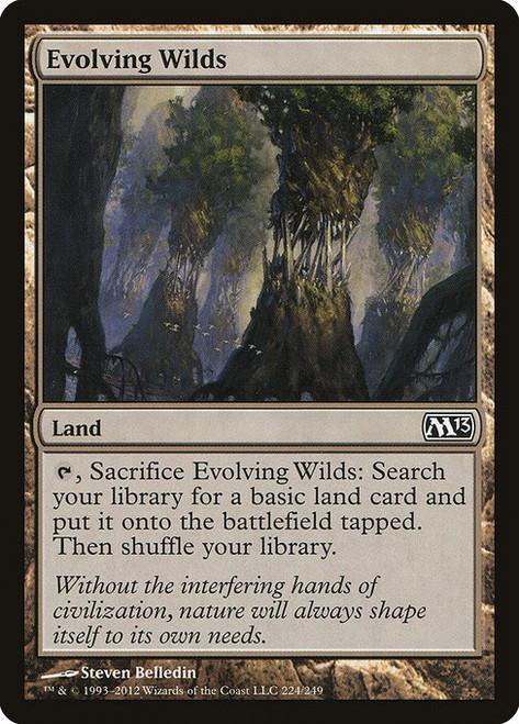 Evolving Wilds (M13) (Foil) (#224)
