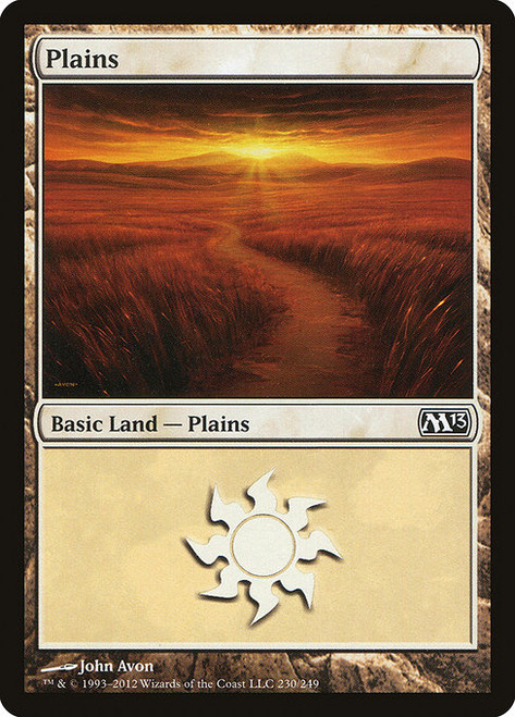 Plains (M13) (Foil) (#230)