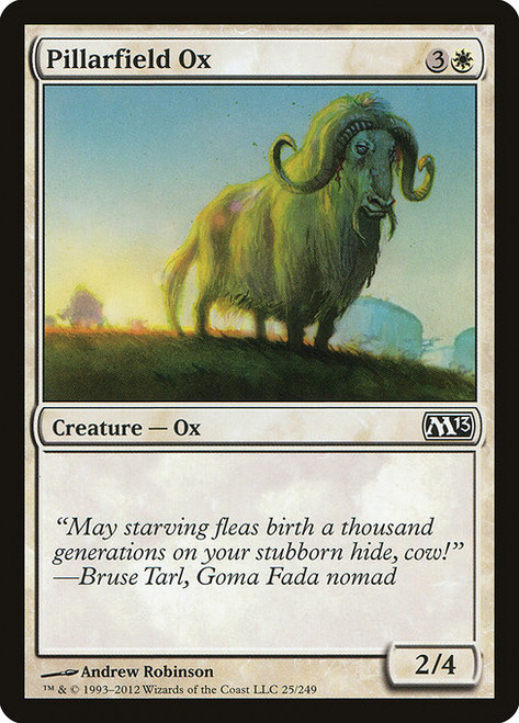 Pillarfield Ox (M13) (Foil) (#25)
