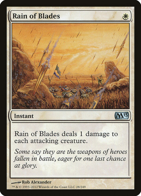 Rain of Blades (M13) (Foil) (#28)
