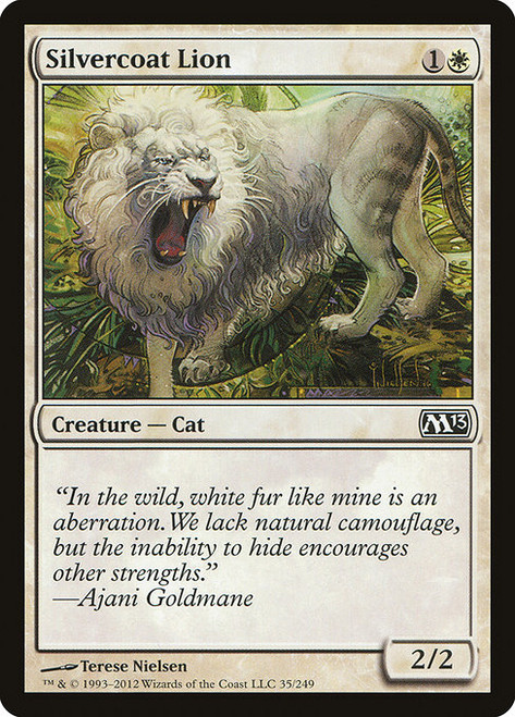 Silvercoat Lion (M13) (Foil) (#35)
