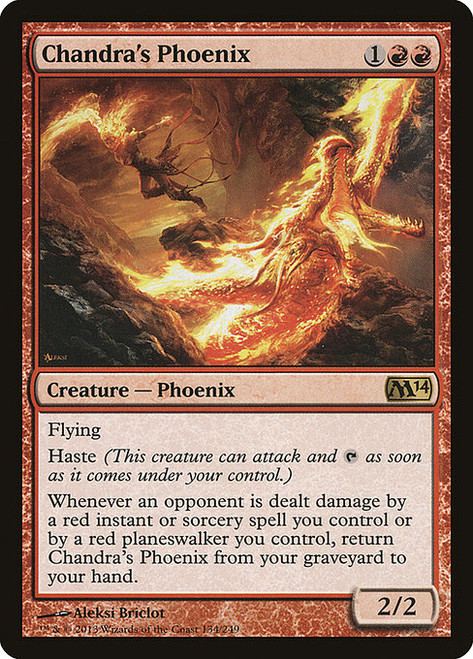 Chandra's Phoenix (M14) (Foil) (#134)