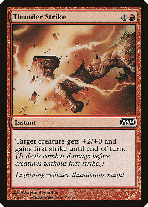 Thunder Strike (M14) (Foil) (#159)