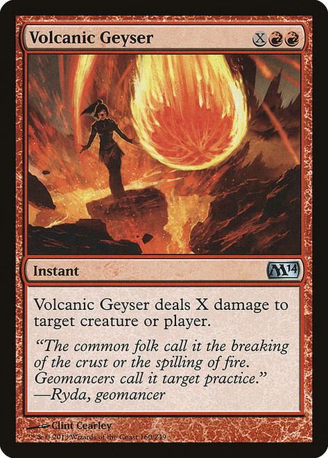 Volcanic Geyser (M14) (Foil) (#160)