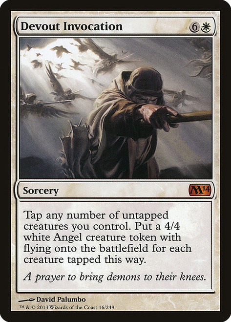 Devout Invocation (M14) (Foil) (#16)