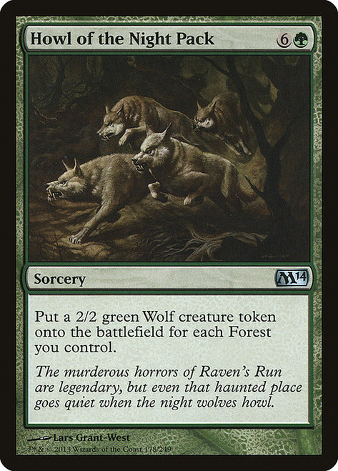 Howl of the Night Pack (M14) (Foil) (#178)