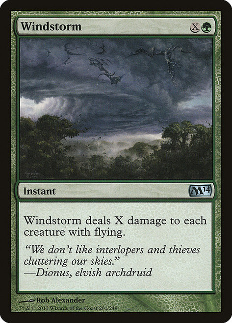 Windstorm (M14) (Foil) (#201)