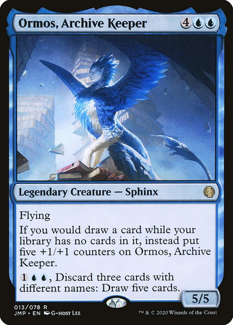 Ormos, Archive Keeper (JMP) (#13)