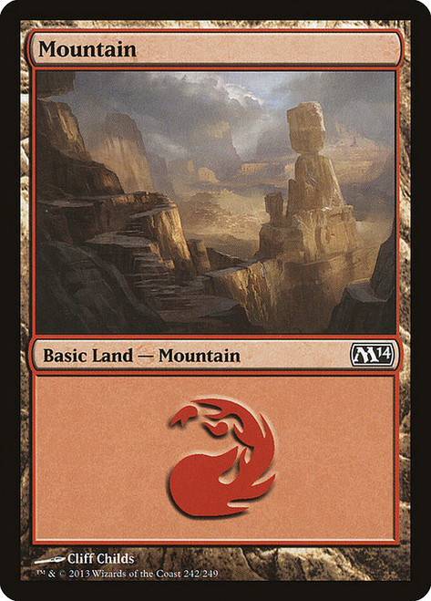 Mountain (M14) (Foil) (#242)