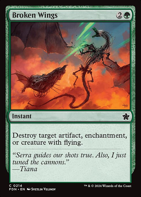 Broken Wings (FDN) (Foil) (#214)