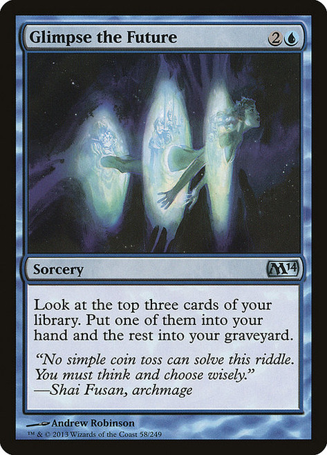 Glimpse the Future (M14) (Foil) (#58)