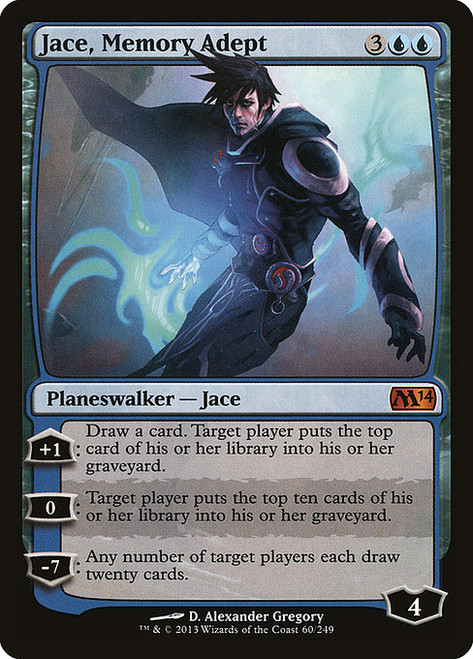 Jace, Memory Adept (M14) (Foil) (#60)