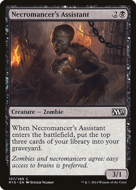 Necromancer's Assistant (M15) (Foil) (#107)