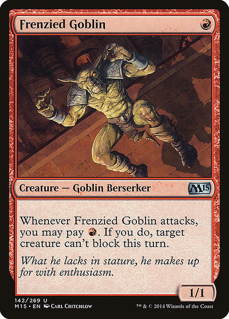 Frenzied Goblin (M15) (#142)