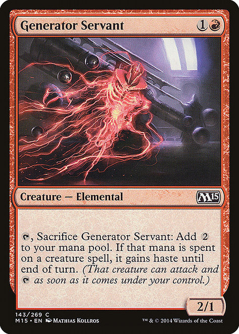 Generator Servant (M15) (Foil) (#143)