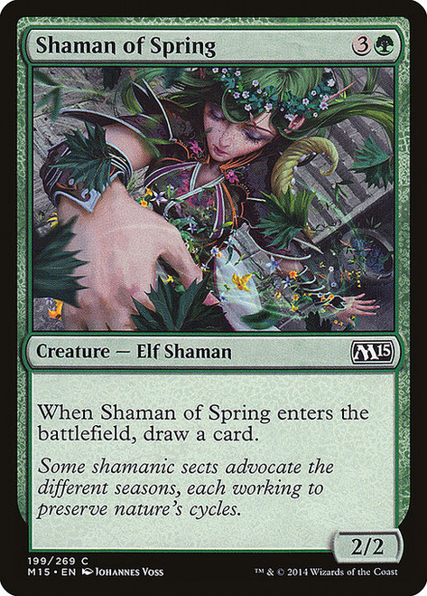 Shaman of Spring (M15) (#199)