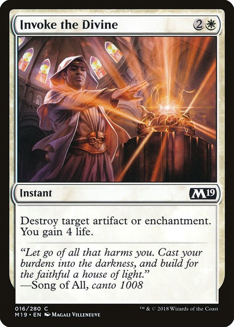 Invoke the Divine (M19) (Foil) (#16)