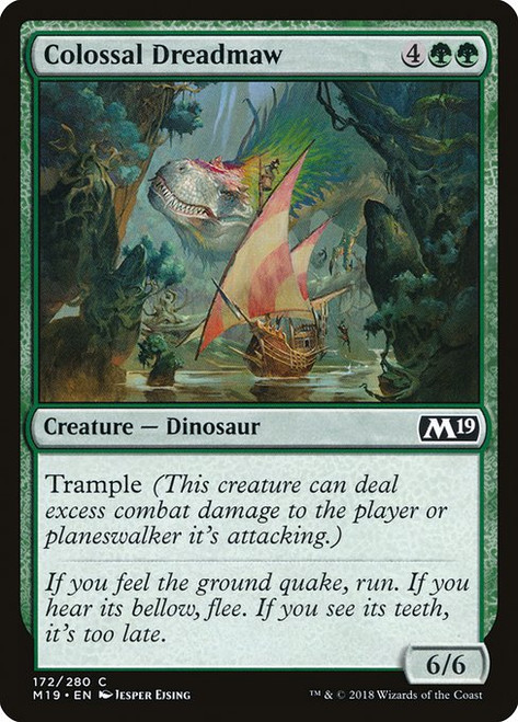 Colossal Dreadmaw (M19) (Foil) (#172)