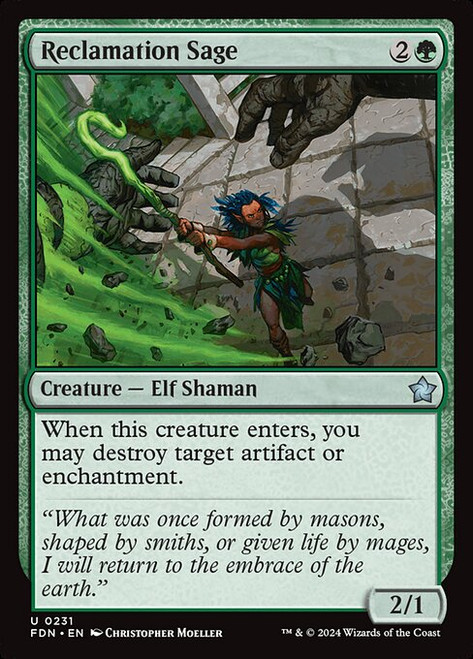 Reclamation Sage (FDN) (Foil) (#231)