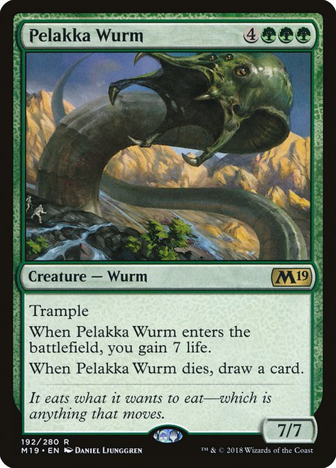 Pelakka Wurm (M19) (Foil) (#192)