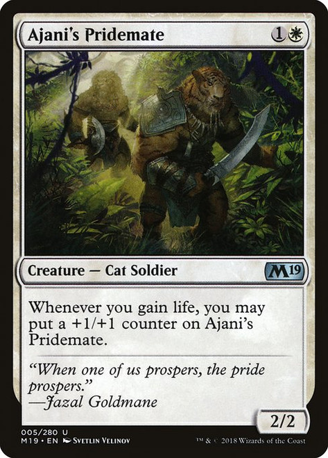 Ajani's Pridemate (M19) (#5)