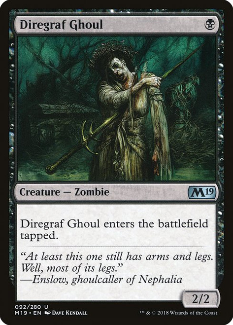 Diregraf Ghoul (M19) (Foil) (#92)