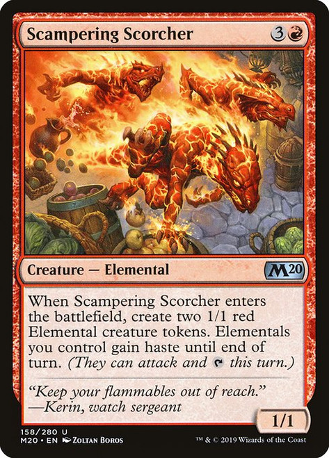 Scampering Scorcher (M20) (Foil) (#158)