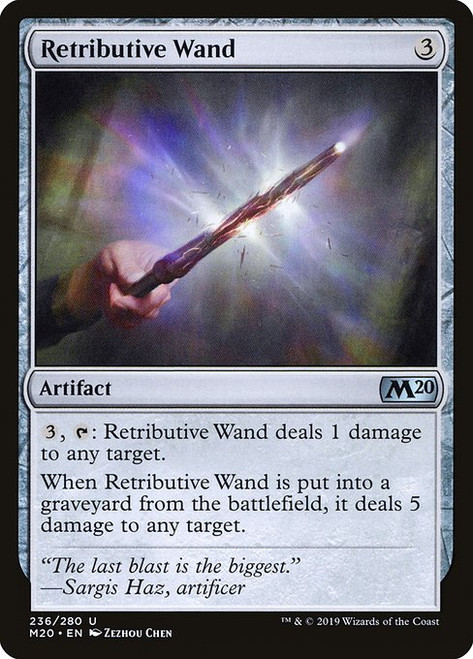 Retributive Wand (M20) (Foil) (#236)