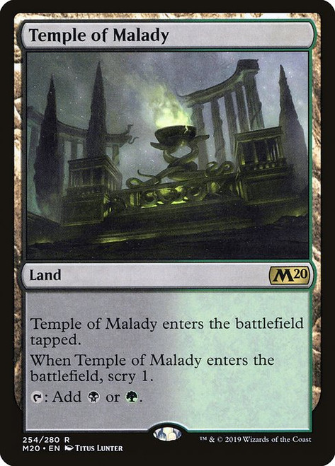 Temple of Malady (M20) (Foil) (#254)
