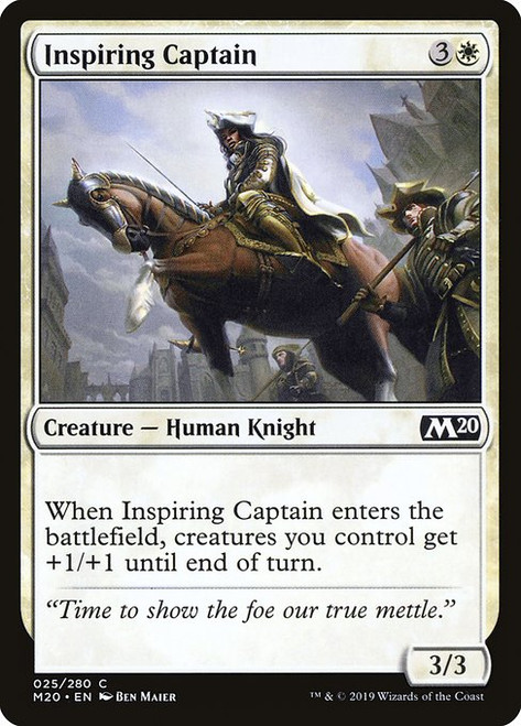 Inspiring Captain (M20) (Foil) (#25)