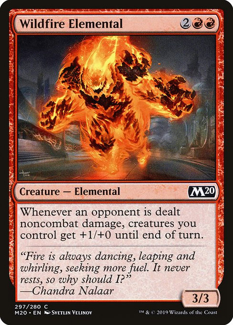 Wildfire Elemental (M20) (#297)