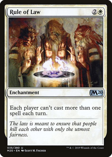 Rule of Law (M20) (Foil) (#35)