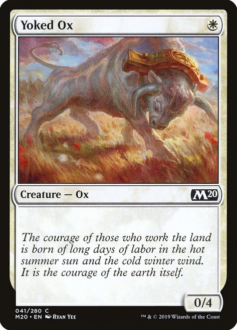 Yoked Ox (M20) (Foil) (#41)